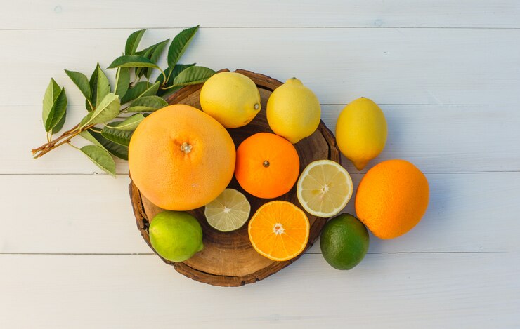 Trái cây họ cam quýt, giúp tăng đề kháng nhờ vào hàm lượng vitamin C dồi dào